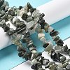 Natural Green Rutilated Quartz Beads Strands G-M205-81-4