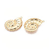 Brass Pendants KK-N263-120B-G-2