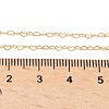 1/20 14K Gold Filled Heart Link Chain Necklaces for Women NJEW-Z068-03G-02-5
