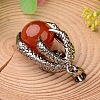 Natural Agate Pendants G-F265-03J-2