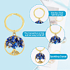 Natural Stone Keychains KEYC-FH0001-27-4