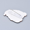 Acrylic Safety Brooches JEWB-D008-A12-3
