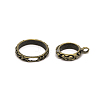Zinc Alloy Toggle Clasps PALLOY-WH0085-98-2