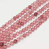 Natural Colorful Green Jade Beads Strands X-G-G757-02-4mm-2