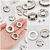 18Pcs 3 Style Alloy Grommet Eyelet Findings FIND-WR0006-18P-4