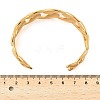 304 Stainless Steel Cuff Bangles for Women BJEW-B134-01G-3