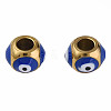 201 Stainless Steel Enamel Beads STAS-N087-59-03G-1