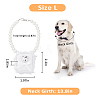 Velvet Rhinestones Detachable Pet Wedding Couple Ring Bearer Box RDIS-WH0019-08A-2