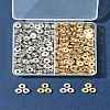 400Pcs 2 Colors CCB Plastic Beads CCB-FS0001-11-9