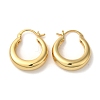 Rack Plating Brass Hoop Earrings for Women EJEW-L224-62G-1