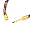 Braided Steel Wire Bracelet Making KK-CBA6056-03C-G-4