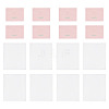 100Pcs Folding Flower Printed Paper Display Header Cards CDIS-TA0001-46A-3