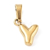 316L Surgical Stainless Steel Charms LS-STAS-G315-01G-Y-1