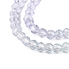 Transparent Gradient Color Glass Beads Strands GLAA-G101-2mm-18-3