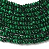 Synthetic Malachite Beads Strands G-L635-A22-4x2mm-5