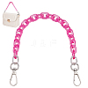 Acrylic Cable Chain Purse Chains PURS-WH0816-002P-1