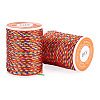 2 Rolls Multi-Color Decorative Nylon Twisted Cord NWIR-TADJ0001-04A-1
