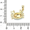 Brass Enamel Pendants KK-G555-20G-01-3