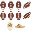 10Pcs Sports Enamel Pins JEWB-SC0002-01-7