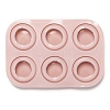 Flat Round Silicone Molds DIY-I059-07-1