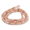 Natural Peach Moonstone Beads Strands G-J400-E16-02-3