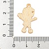 Christmas Theme Alloy Enamel Pendants X-ENAM-M221-01KCG-03-3