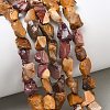Raw Rough Natural Mookaite Beads Strands LS-G-M453-D15-5