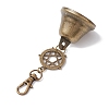 Iron Bell Pendant Decoration HJEW-JM02278-4