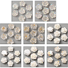 BENECREAT 8 Style Resin Cabochons RESI-BC0001-02-5