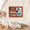 MDF Wood Photo Frames DIY-WH0231-072-7