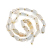 Raw Rough Natural White Topaz Beads Strands G-D101-A15-3
