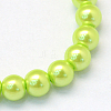 Baking Painted Glass Pearl Bead Strands HY-Q003-3mm-66-2