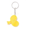 Cartoon PVC Plastic Keychain LS-KEYC-F035-01A-2