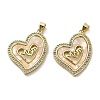 Brass Pendants KK-M324-09G-2