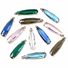 Transparent Glass Pendants GLAA-T007-15-1