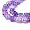 Imitation Jade Glass Beads Strands GLAA-P058-05A-04-3