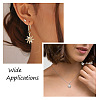 8Pcs 4 Style Brass Micro Pave Clear Cubic Zirconia Pendants FIND-TA0001-74-8