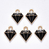 Alloy Enamel Charms X-ENAM-N054-027B-1