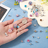 66Pcs 5 Styles Polymer Clay Pave Rhinestone Beads DIY-TA0013-93-6