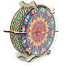 Bohemian DIY Handmade Diamond Painting Clock PW-WG93535-03-1