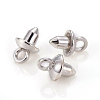 Alloy Cup Pearl Peg Bails Pin Pendants PALLOY-F223-02P-2