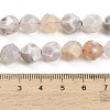 Natural Agate(Dyed & Heated) Beads Strands G-K425-B09-01-4