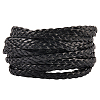 5M 3-Ply PU Leather Braided Cord LC-GF0001-12D-1