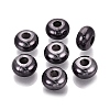 Halloween Theme UV Plating Opaque Acrylic European Beads PACR-T017-19M-M4-2