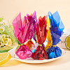 160Pcs 8 Colors Square OPP Candies Wrapping Packaging DIY-WH20055-017B-3