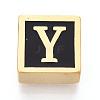 304 Stainless Steel Black Enamel Square Spacer Bars STAS-T073-58Y-G-1