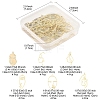 24Pcs 6 Styles Alloy Open Back Bezel Pendants FIND-FS0003-36-4