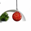 Christmas Lampwork Sphere Pendant Decorations for party PW-WG374C7-02-1