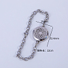 Stainless Steel Diffuser Locket Link Bracelets FD7290-4