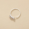 Stainless Steel 3 Flat Round Hoop Nose Rings for Women Men WG949CF-05-1